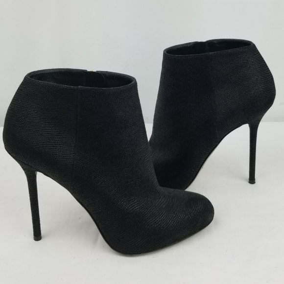 Sergio Rossi Ankle Boots Stiletto Heels size 37.5 - Picture 2 of 8
